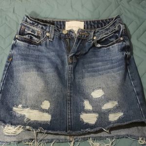 Habitual Girl Jean Skirt
